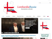 Tablet Screenshot of lombardiarussia.org